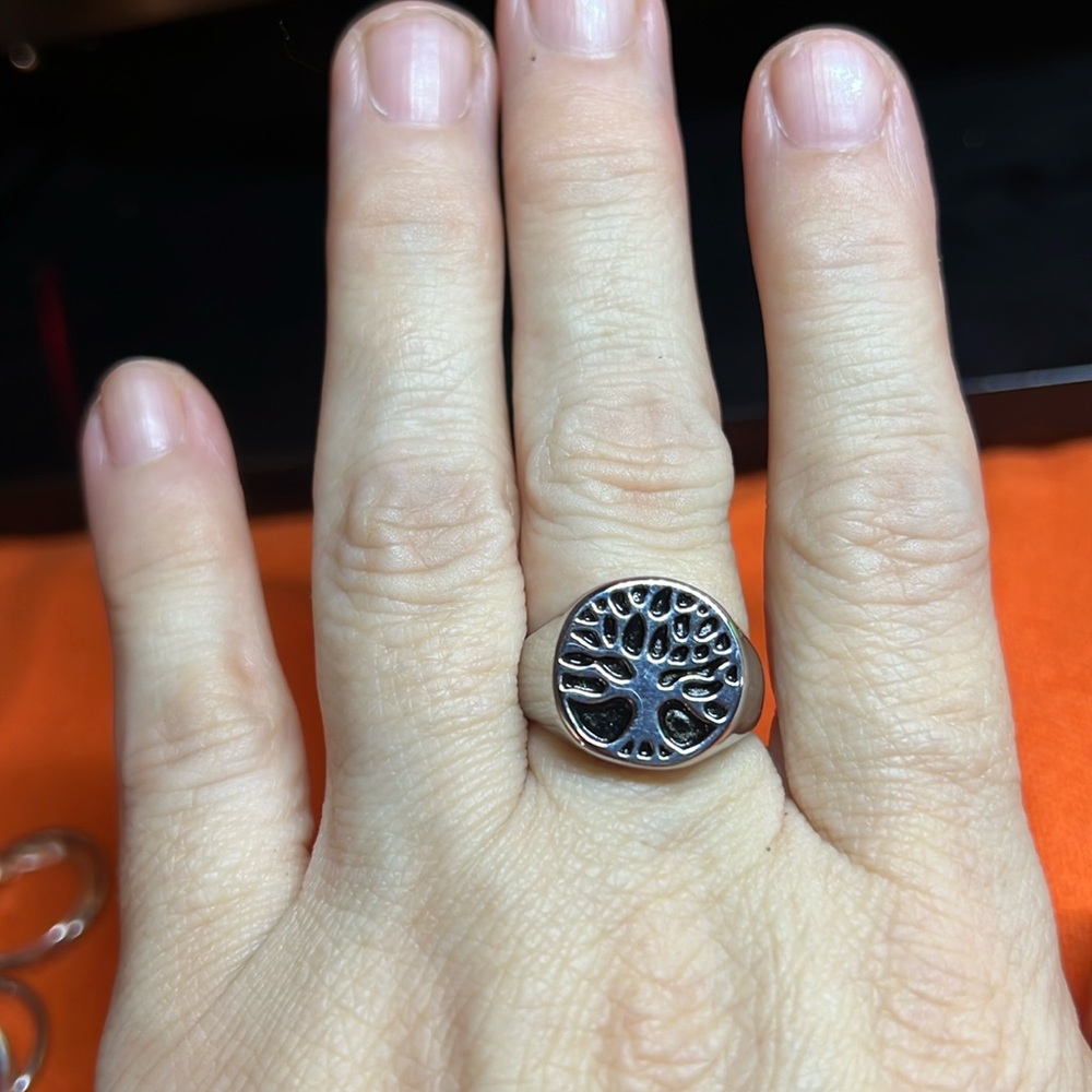 Tree of life signet. Size 10